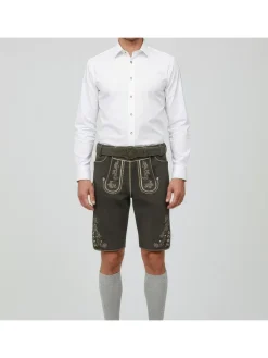 Lederhose Arendt in dunkelbraun