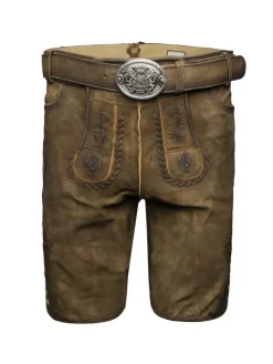 Lederhose Bertram in braun