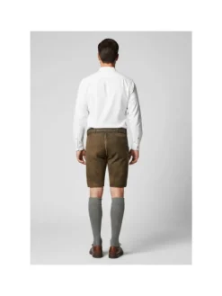 Lederhose Bertram in dunkelbraun