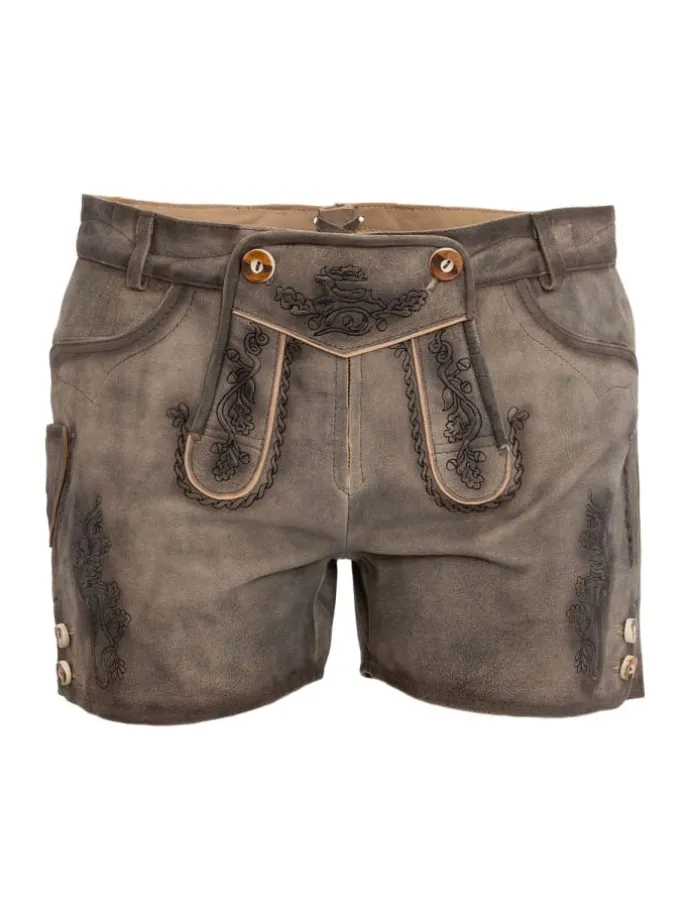 Lederhose BOGENSEE in stein