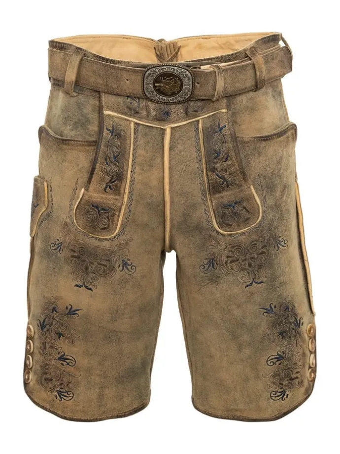 Lederhose BUCHNER in dunkelbraun