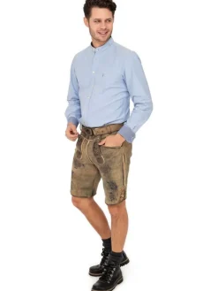 Lederhose BUCHNER in dunkelbraun