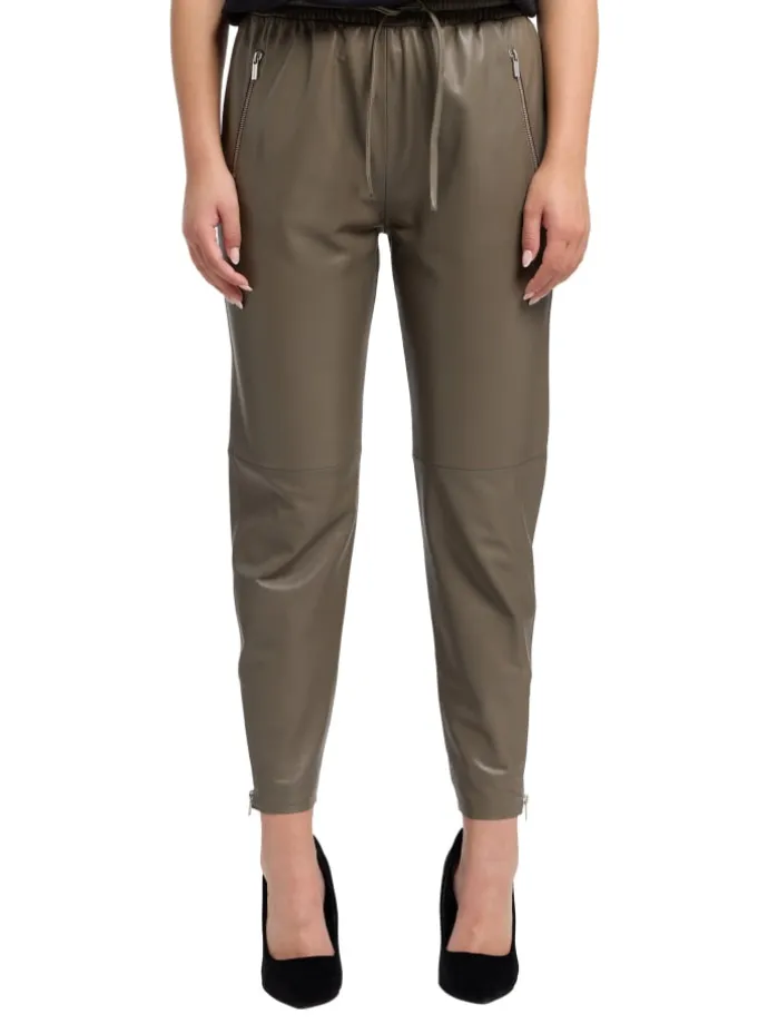 Lederhose Demichiel in Braun