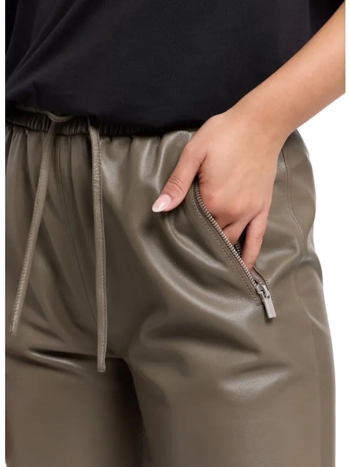 Lederhose Demichiel in Braun