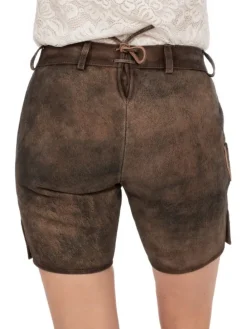 Lederhose DESSAU in dunkelbraun