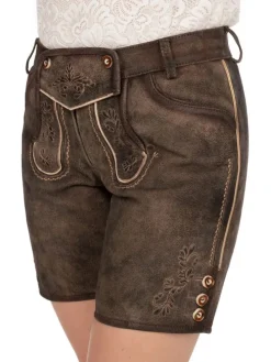 Lederhose DESSAU in dunkelbraun