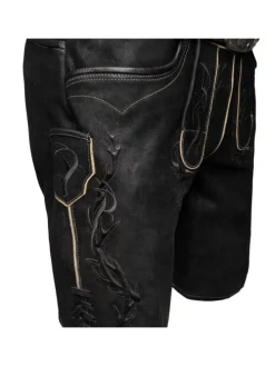 Lederhose Eldorado in dunkelbraun