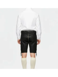Lederhose Eldorado in dunkelbraun