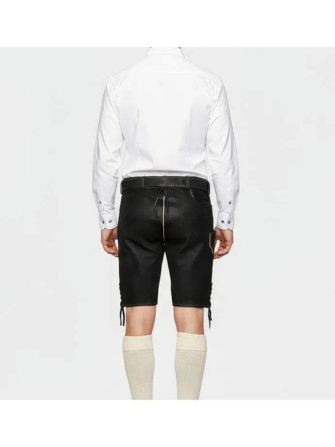 Lederhose Eldorado in dunkelbraun