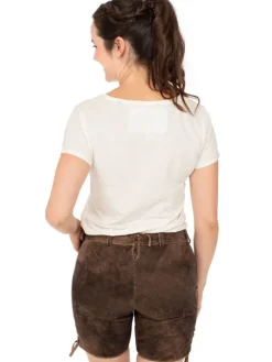 Lederhose FAY in dunkelbraun