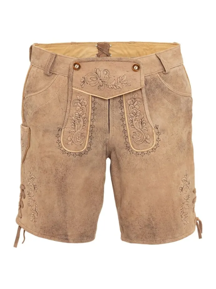 Lederhose FAY in hellbraun