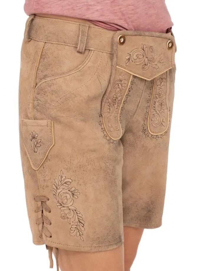 Lederhose FAY in hellbraun