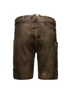 Lederhose Georg in dunkelbraun
