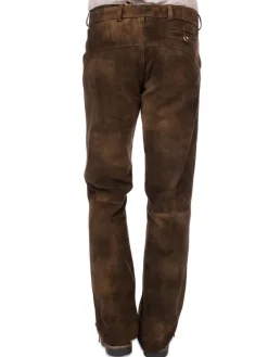 Lederhose HE1051 in braun