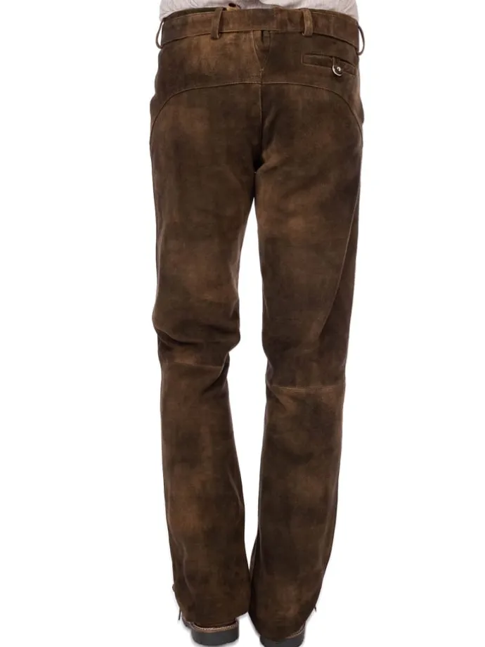 Lederhose HE1051 in braun