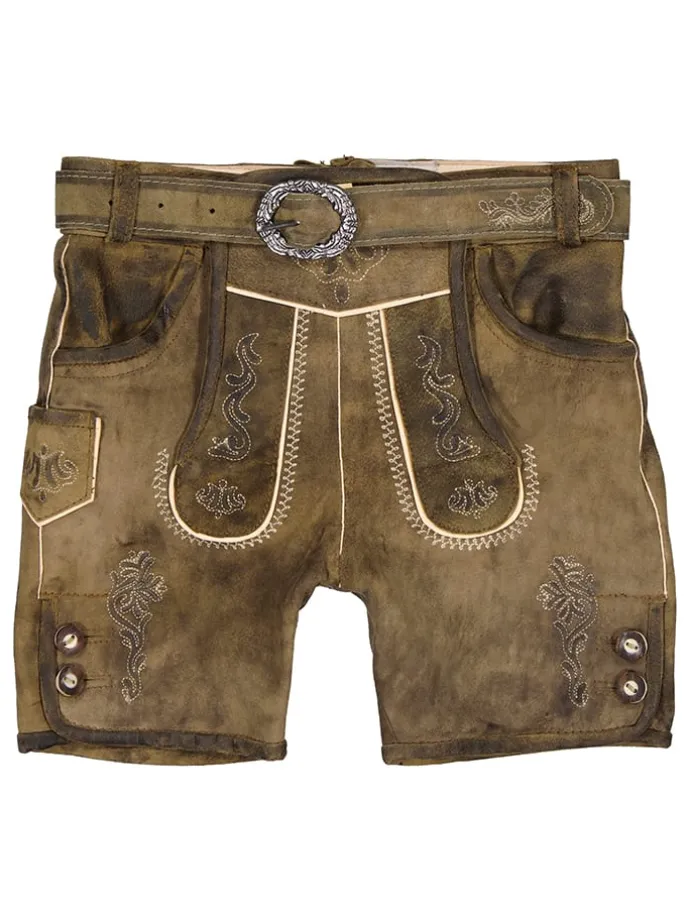 Lederhose in Braun