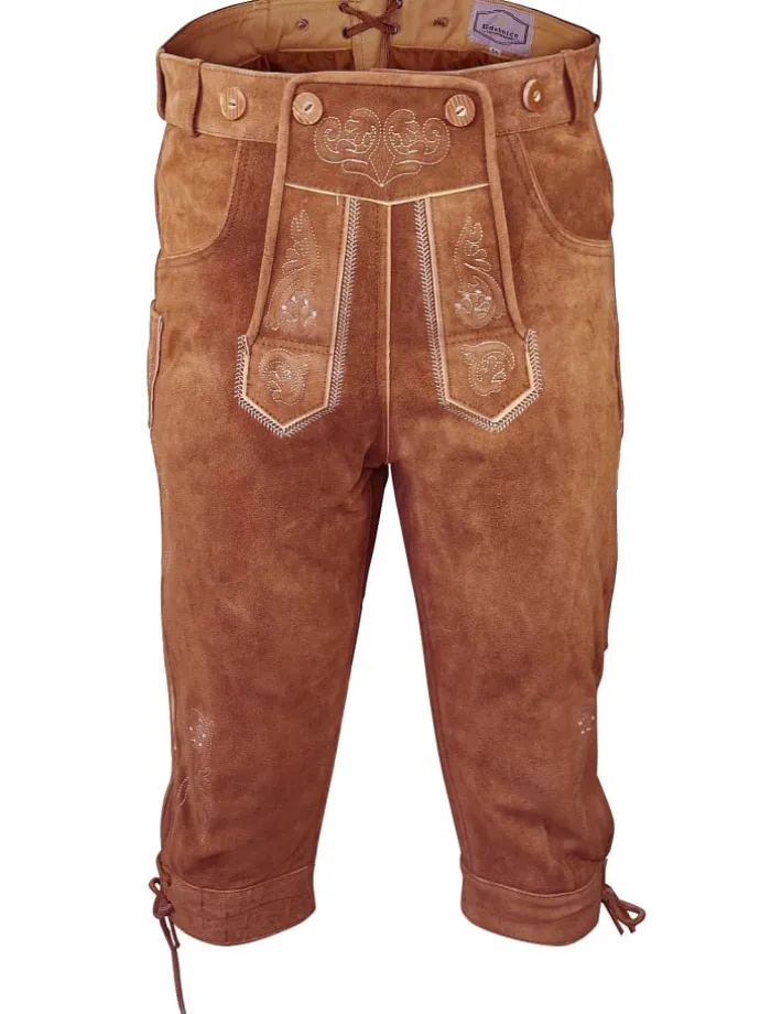 Lederhose in mittelbraun