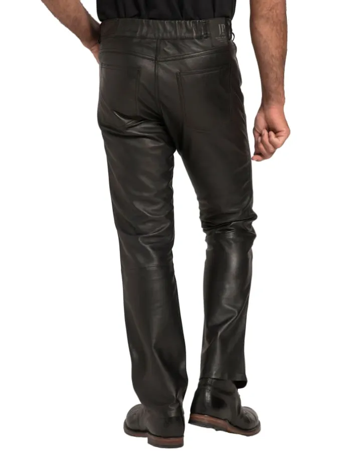 Lederhose in schwarz