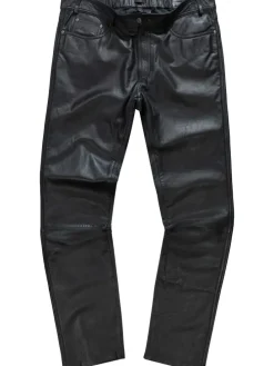 Lederhose in schwarz
