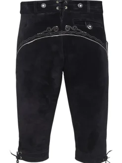 Lederhose in schwarz