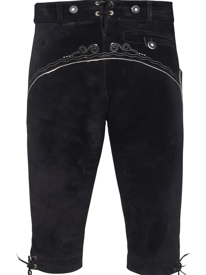Lederhose in schwarz