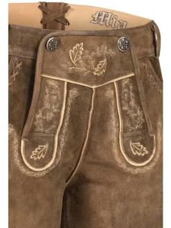 Lederhose Meera in Walnut