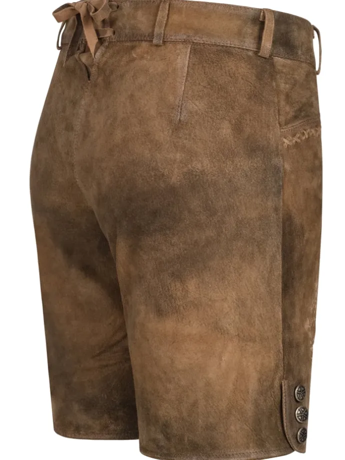 Lederhose Meera in Walnut