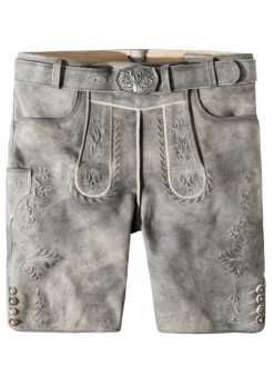 Lederhose "Oliver" in rauch geäscht