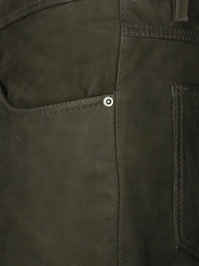 Lederhose Phill in oliv