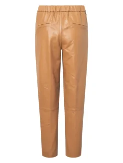 Lederhose PINTUCK in camel