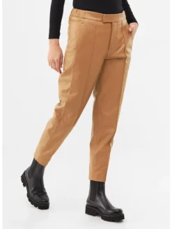 Lederhose PINTUCK in camel