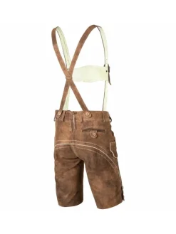 Lederhose Tegernsee K13 kurz in Schlamm