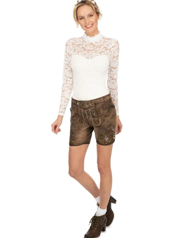Lederhose THERESIA in stein