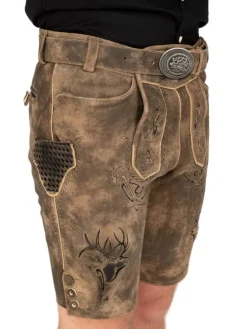Lederhose URGSEE in braun