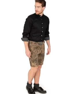 Lederhose URGSEE in braun