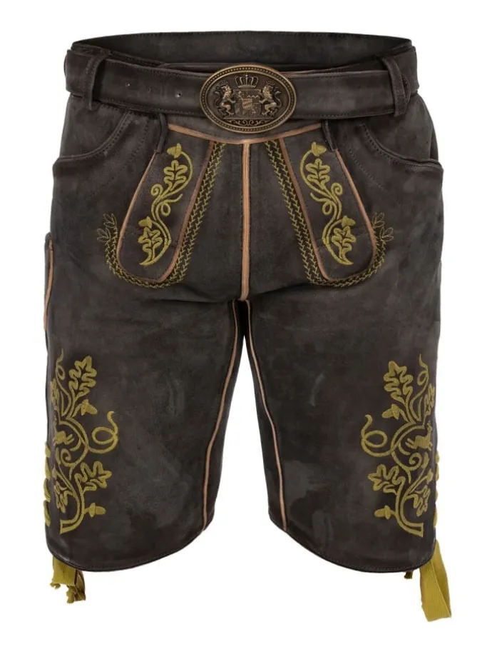 Lederhose UTZ in braun