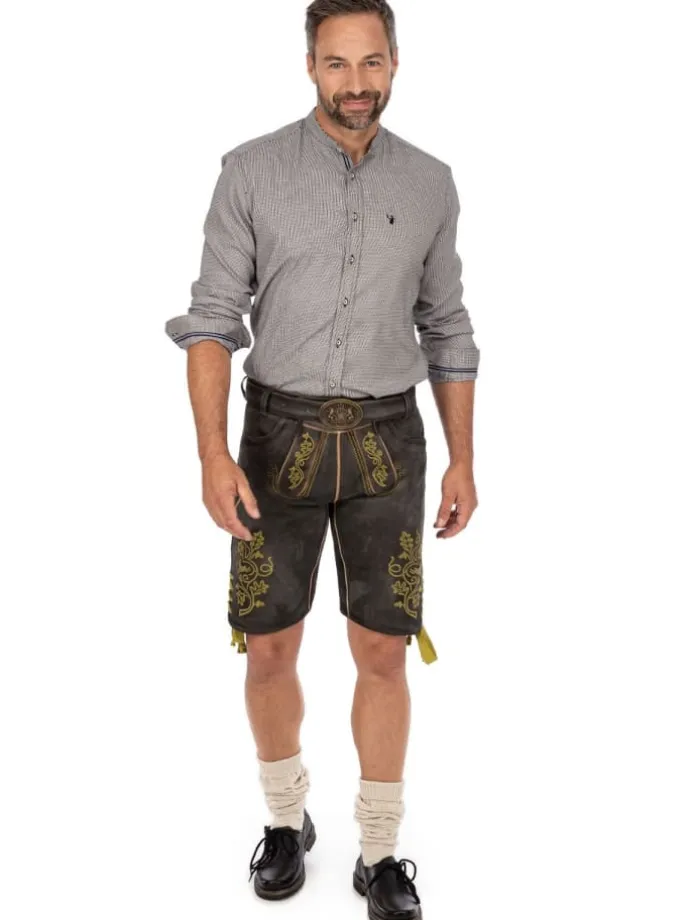 Lederhose UTZ in braun