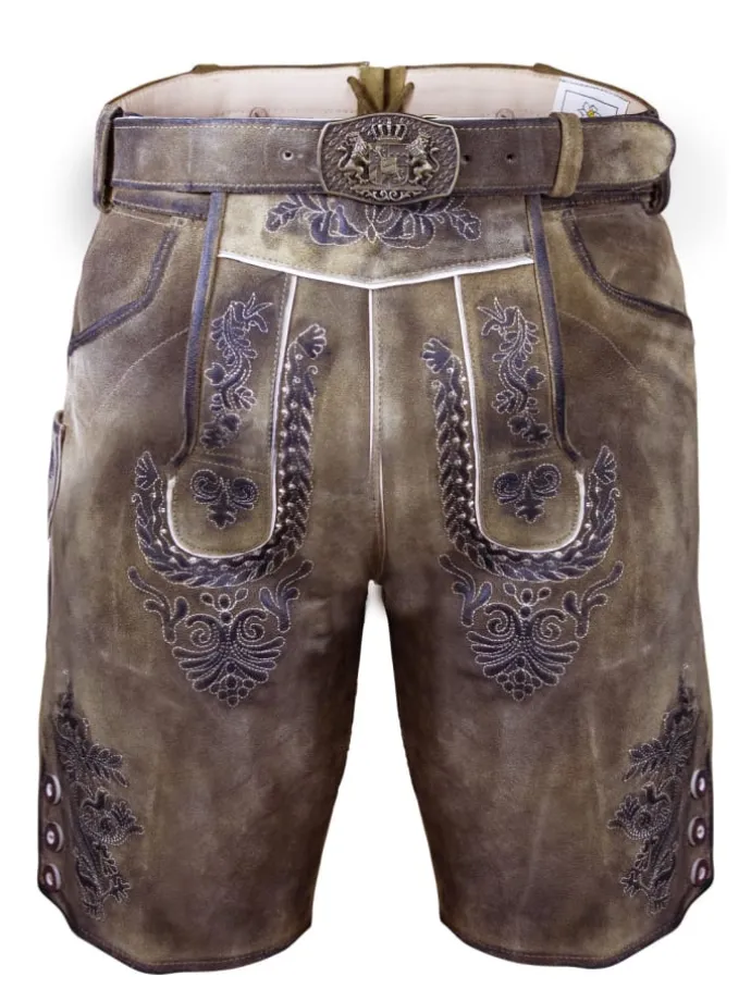 Lederhose Valentin in braun
