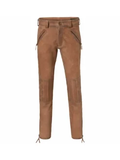 Lederhose Wilhelm in Braun