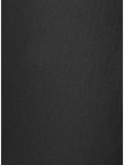Lederimitathose in schwarz