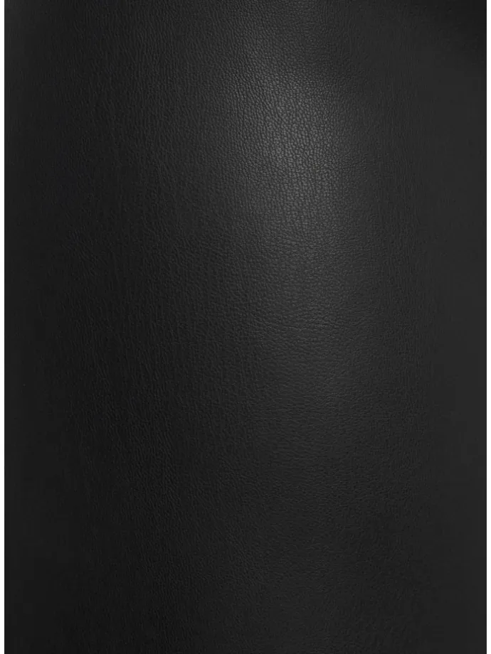 Lederimitathose in schwarz