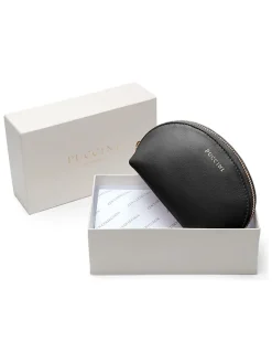 Leder-Kosmetiktasche 