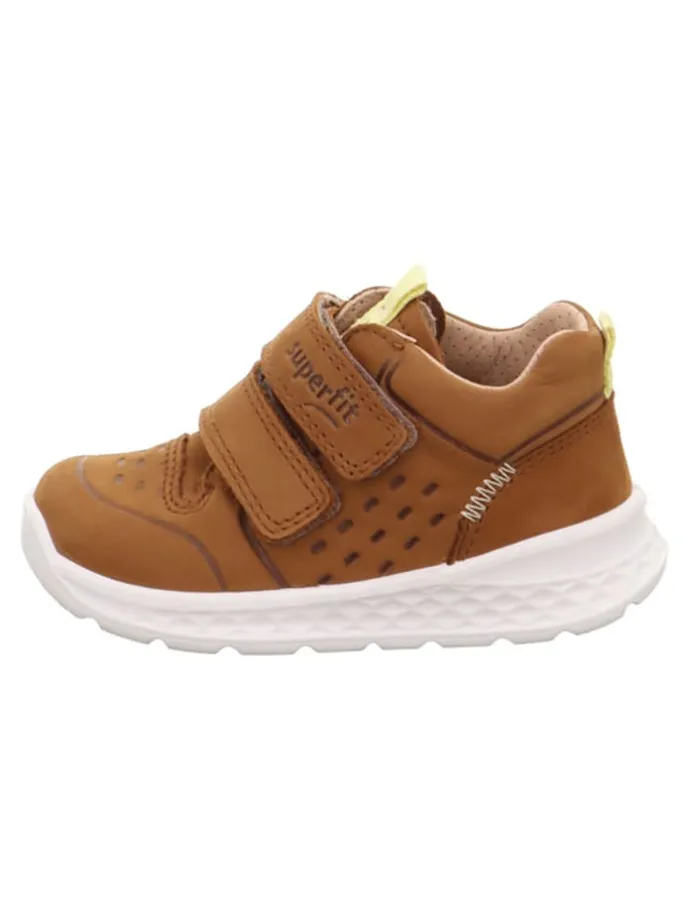 Leder-Lauflernschuhe "Breeze" in Hellbraun