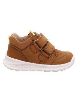 Leder-Lauflernschuhe "Breeze" in Hellbraun