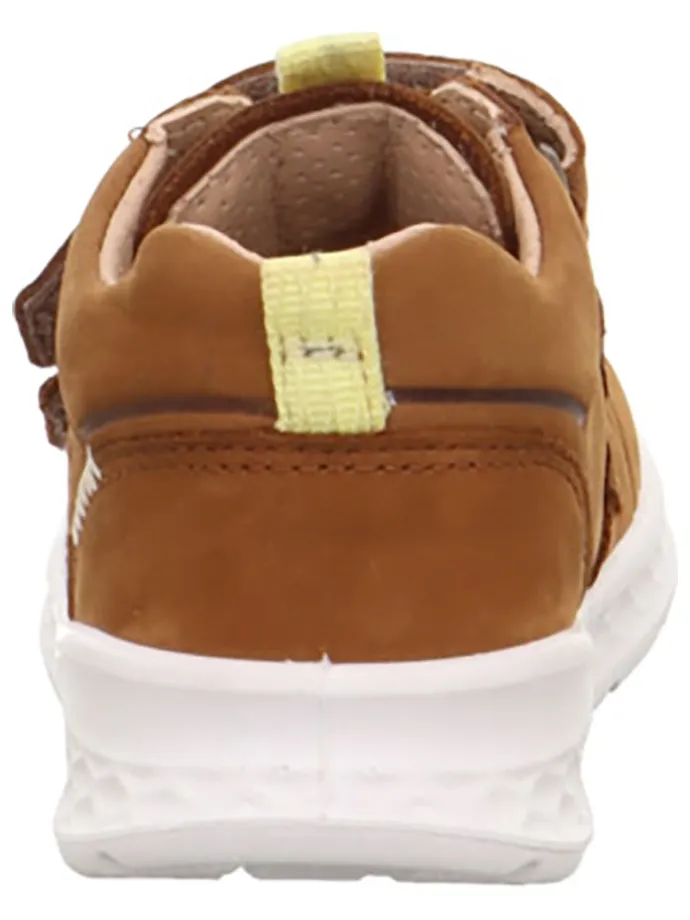 Leder-Lauflernschuhe "Breeze" in Hellbraun