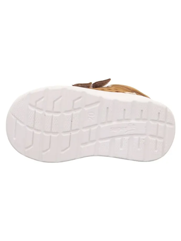 Leder-Lauflernschuhe "Breeze" in Hellbraun
