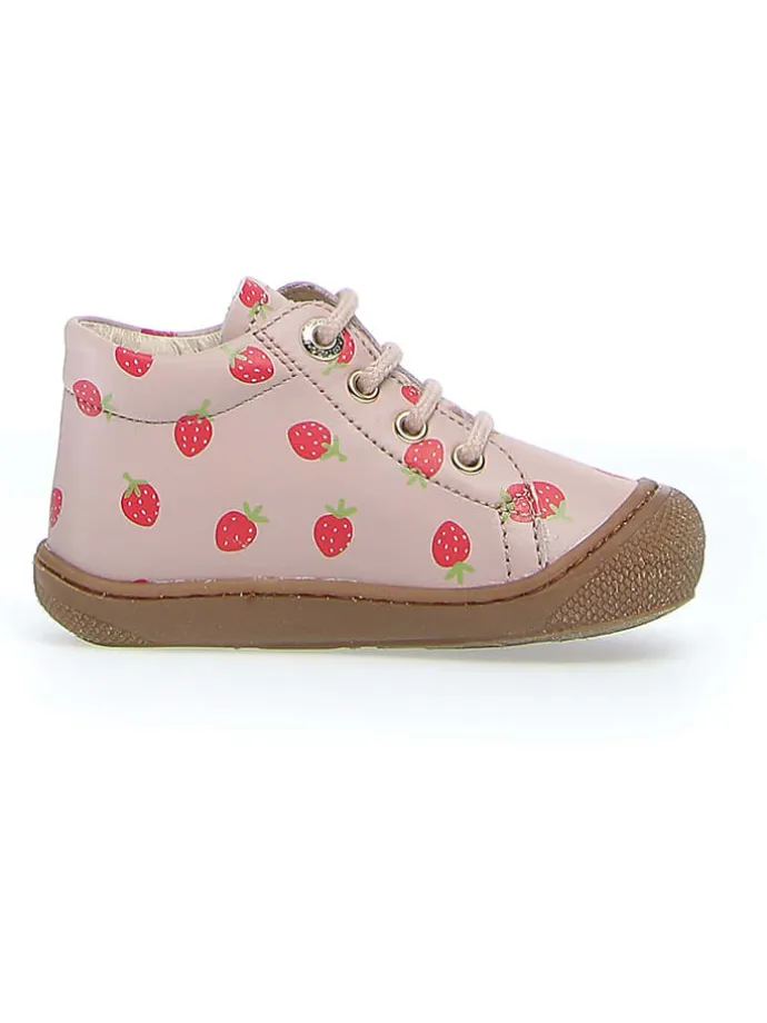 Leder-Lauflernschuhe "Cocoon" in Rosa