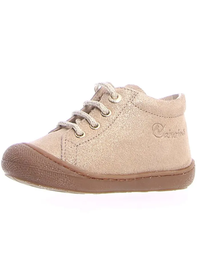 Leder-Lauflernschuhe "Cocoon" in Beige
