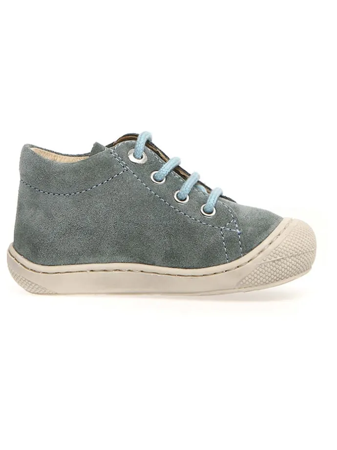 Leder-Lauflernschuhe "Cocoon" in Salbei