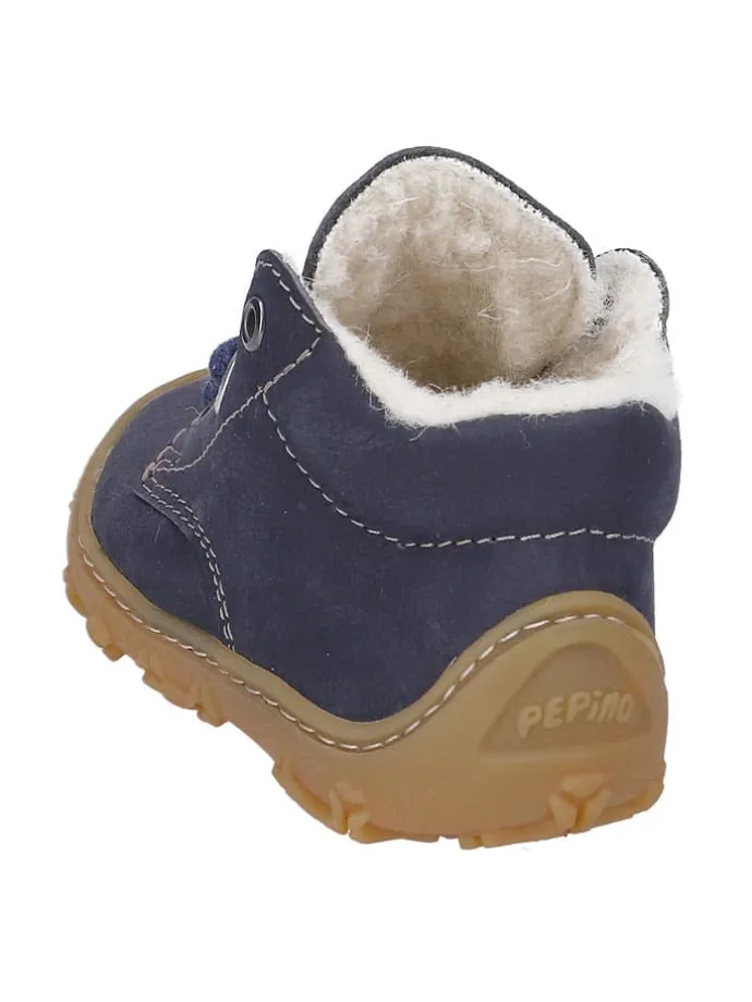 Leder-Lauflernschuhe "Colin" in Dunkelblau